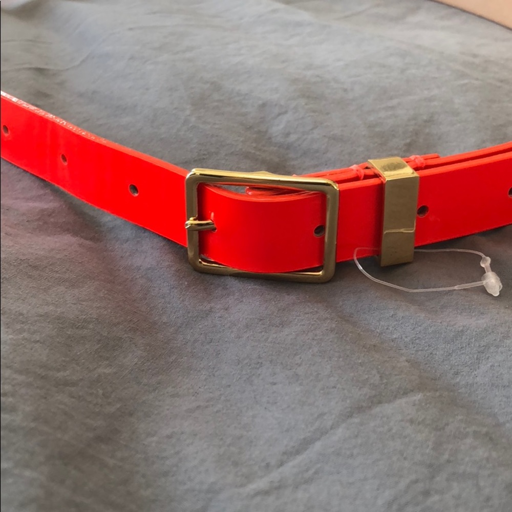 J. Crew Patent Leather Belt